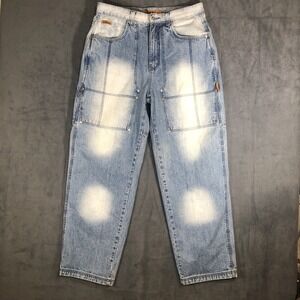 Vintage Y2K Vibes Jeans Baggy Denim Jeans 34x34 Preowned GUC